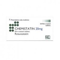 Chemistatin 20mg Medochemie 4 vỉ x 7 viên - Thuốc mỡ máu