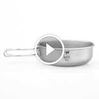 Chén ăn 500ml Titanium Keith Ti5325 có tay cầm