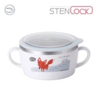 Chén ăn dặm inox kèm nắp Stenlock (250ml)