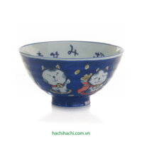 Chén bát sứ Nhật Bản, chén bát ăn cơm 11.5cm, dùng được lò vi sóng - Hachi Hachi Japan Shop