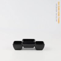 Chén chấm 3 ngăn melamine | CTD6419-2.5