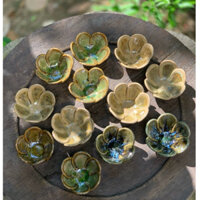 Chén chấm bông hoa