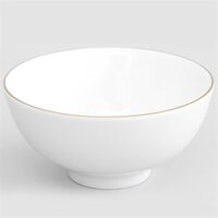 Chén chấm sứ viền vàng 12K 9 cm Minh Châu MC-C03