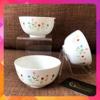 Chén cơm Mỹ có chân sứ Corelle Flower Hill 409-FWH-LP