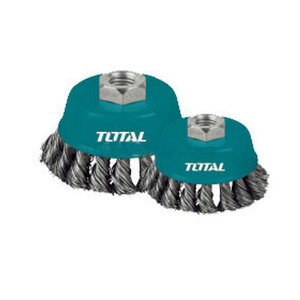Chén cước (chổi cước) xoắn Total TAC32041, 100mm