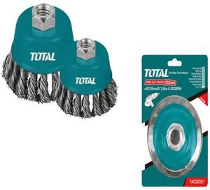 Chén cước thép xoắn 100mm Total TAC32042