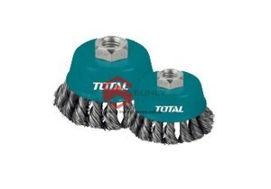 Chén cước thép xoắn 75mm Total TAC32031.2 (TAC3203)