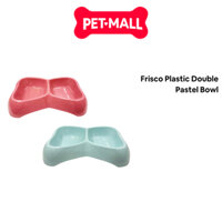 Chén đôi Frisco Plastic Double Pastel Bowl Petmall