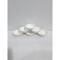 chén đựng tương bằng sứ trắng loại nhỏ 25 cái