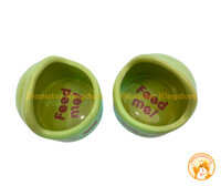 Chén feed me nhỏ sứ – Chén ăn cho Hamster