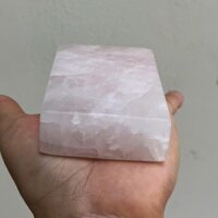 Chèn giấy thach(anh) hồng, đá mat xa thạch (anh) hồng tự nhiên nguyên khối của XƯỞNG ĐÁ AN AN