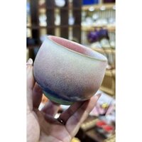 Chén gốm Seto màu gradient