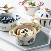 Chén gốm sứ cao cấp có nắp