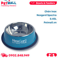 Chén inox chứa hạt Nexgard Spectra 0.45L cho cún từ 2 - 60kg PetZoneHCM