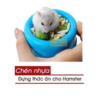 Chén Nhựa Đựng Thức Ăn Cho Hamster, Thỏ, Bọ
