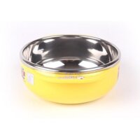 Chén Tập Ăn Inox Baby Hàn Quốc TERRA 350ml 2 Tay Cầm SK4 Vỏ Ngoài Bằng Nhựa PP