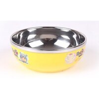 Chén Tập Ăn Inox Baby Hàn Quốc TERRA SK2 420 ml Vỏ Ngoài Bằng Nhựa PP