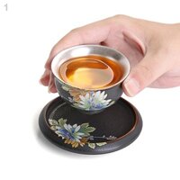 ✚◄Chén trà bạc 999 bảng Anh chén trà chén chủ chén một chén gốm chén trà gốm sứ kung fu chén trà nhỏ chén trà bộ chén tr