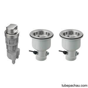 Chén xả cho chậu 2 hộc có bộ điều khiển Hafele 567.25.928