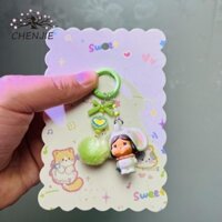 CHENJIE Kenjie Koala Labubupu Móc Khóa Hạt 3D Bé Gái