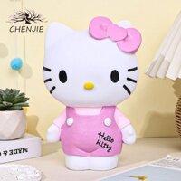 Chenjie KT Cat Piggy Bank Sơn máy tính để bàn dung lượng lớn