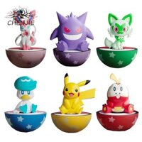Chenjie Sprigatito Đồ chơi mô hình Sylveon Quà tặng sinh nhật Anime Hình