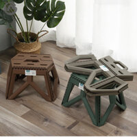 Chenmi CRAFT Ghế gấp nhựa dày phân câu cá di động phân gia dụng