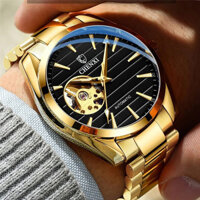 CHENXI Đồng Hồ Cơ Nam Chính Hãng Tự Động Đồng Hồ Đeo Tay Automatic Chống Nước Dây Thép Có Dạ Quang