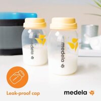 {Cherish daily life} Medela bình trữ sữa Medela 150ml/250ml - an toàn khi để tủ đông hoặc tủ lạnh -