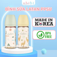 {Cherish daily life} (Mới) Bình sữa chống sặc Latan Hàn Quốc chính hãng, chất liệu PPSU cao cấp, an