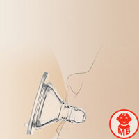 {Cherish daily life} Núm ti cổ rộng, cổ hẹp siêu mềm đủ size S/M/L/LL thay thế cho bình Pigeon