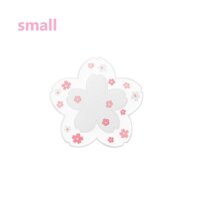 Cherry Blossom Heat Insulation Table Mat Family Office Anti-skid Cup Coaster Tea Cup Milk Mug Coffee Cup Coaster Table Decor - s white,Flower