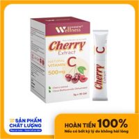 Cherry extract vitaminC tổng hợp Hỗ Trợ Tăng Cường Sức Khoẻ Nâng Cao Đề Kháng