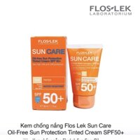 [CHERRY] FLOSLEK] Kem Chống Nắng Oil-Free Sun Care Protection Tinted Cream SPF50+