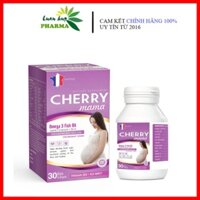 Cherry Mama – Nhập khẩu Pháp - Bổ sung dinh dưỡng cho bà bầu và cho con bú, người ốm yếu mệt mỏi, suy nhược cơ thể...