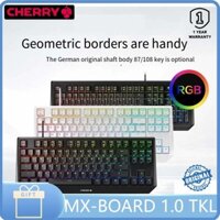 Cherry MX BOARD 1.0 TKL Bàn phím cơ 87 / 108 phím trò chơi điện tử Trà xanh trục đỏ bên ngoài văn phòng tại nhà