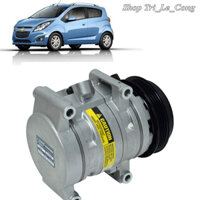 Chevrolet Spark 2012-2018 1.0 đời 2013 2014 Lốc lạnh  xe hơi ô tô block cục máy nén khí điều hòa hàng bãi mới Matiz 4