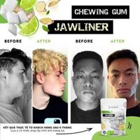 CHEWING GUM Jawliner gum siêu cứng tập cơ hàm jawline giảm mỡ nọng, mũi cao hết lệch mặt