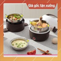 CHGD - [Hàng chính hãng] Hộp cơm cắm điện 3 tầng, Hộp cơm văn phòng 3 tầng, hàng nhập khẩu