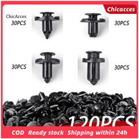 Chi- 120 Chiếc Ốp Lưng Kẹp Đẩy Loại Xe Kẹp Nhựa Đinh Tán Giữ Kẹp Nhựa Dây Buộc Cho Nissan / Cho Infiniti
