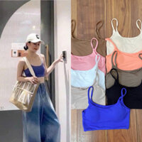 [CHỈ BÁN CHUẨN THÁI] ÁO BRA 2 DÂY RAINBOW KÈM MÚT THÁI LAN