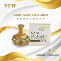 [CHỈ BÁN CHUẨN THÁI] KEM CHỐNG NẮNG WISES NANO COLLAGEN THÁI LAN