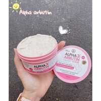 [CHỈ BÁN CHUẨN THÁI] TẨY TẾ BÀO CHẾT ALPHA ARBUTIN SCRUB 3+ DÀNH CHO MẶT VÀ BODY THÁI LAN