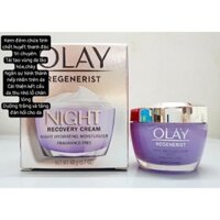[Chỉ Bán Hàng Mỹ] Kem Olay Mỹ,Olay tím dưỡng da ban đêm Olay Regenerist Night Recovery Cream 48gr - Dưỡng ẩm, tái tạo da