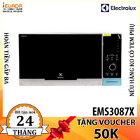 (CHỈ BÁN HCM) Lò Vi Sóng Có Nướng Electrolux EMS3087X 30 Lít