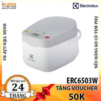 (CHỈ BÁN HCM) Nồi Cơm Điện Electrolux ERC6503W 1.2 Lít