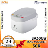 (CHỈ BÁN HCM) Nồi Cơm Điện Electrolux ERC6603W 1.8 Lít