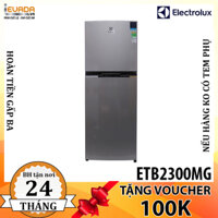 (CHỈ BÁN HCM) Tủ Lạnh Electrolux Inverter ETB2300MG 246 Lít