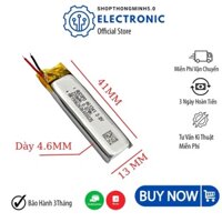 [Chỉ Bán Hỏa Tốc] Pin 3.7v 230mAh 41x13x4.6MM 461341 Hãng AUCOPO chế đồ DIY tiện dụng Pin 3.8V - ShopThongMinh5.0