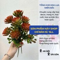 [Chỉ bán sỉ] Sen Đá trang trí sự kiện, tiệc cưới, hoa giả, hoa lụa cao cấp, bình hoa, hoa decor, Tổng kho hoa lụa